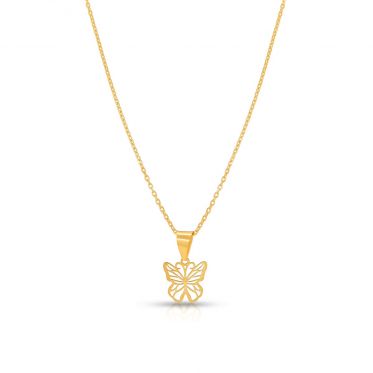 Gold Pendants Gold Pendant Necklace Liali Jewellery UAE