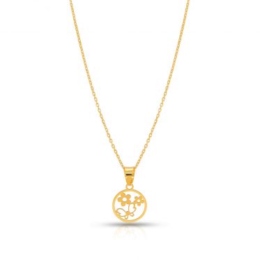 Gold Pendants Gold Pendant Necklace Liali Jewellery UAE